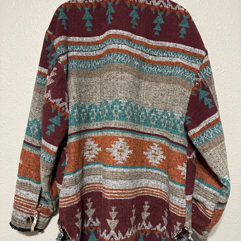 Shero Aztec Button Up Jacket - Picture 6 of 7